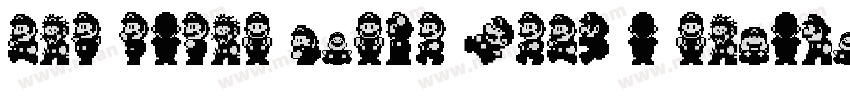 New Super Mario Font U Regular字体转换